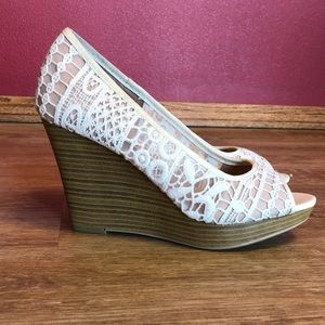 Lace Wedges